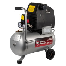 Компрессор поршневой безмасляный Quattro Elementi SENZA-24