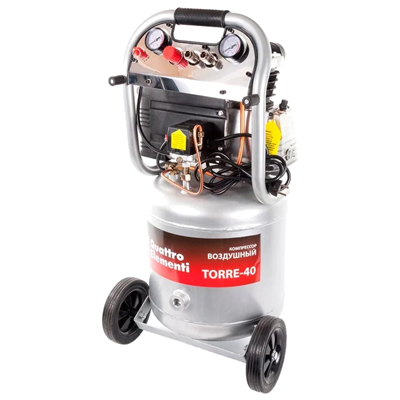 Компрессор поршневой масляный Quattro Elementi TORRE-40 Компрессор поршневой масляный Quattro Elementi TORRE-40