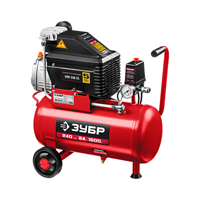 Компрессор поршневой безмасляный ЗУБР КПМ-240-24 Компрессор поршневой безмасляный ЗУБР КПМ-240-24