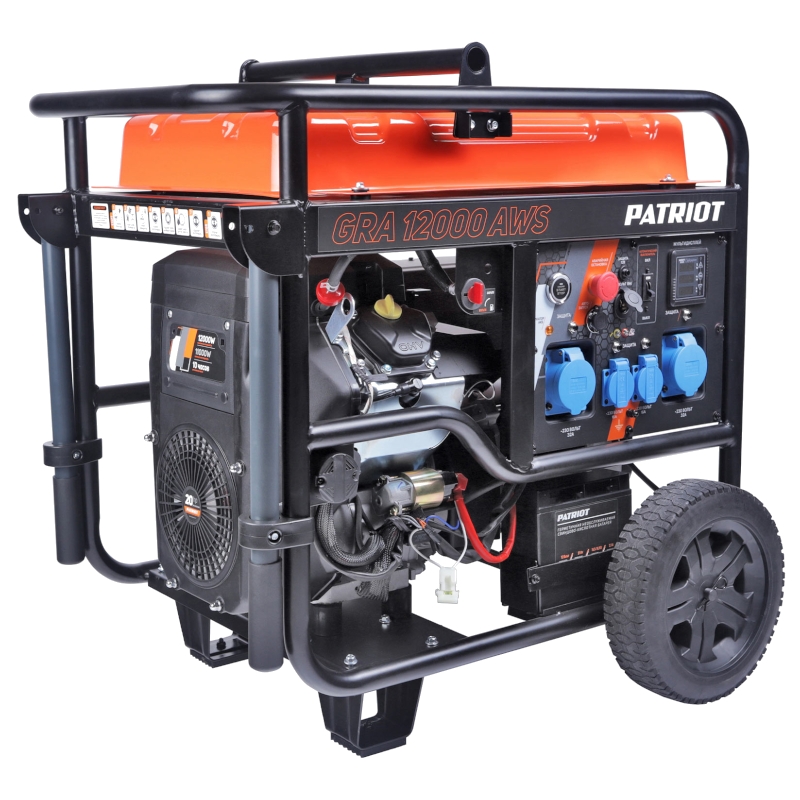 Генератор бензиновый PATRIOT GRA 12000 AWS