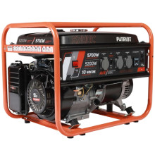 Генератор бензиновый PATRIOT GRS 6700C, 13лс, 5700Вт, объем 25л Генератор бензиновый PATRIOT GRS 6700C, 13лс, 5700Вт, объем 25л
