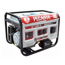 Генератор бензиновый Ресанта БГ11000Э Генератор бензиновый Ресанта БГ11000Э
