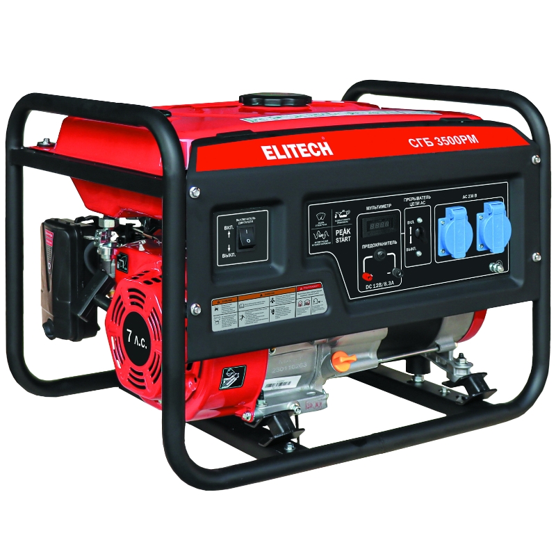 Генератор Elitech СГБ 3500РМ Генератор Elitech СГБ 3500РМ