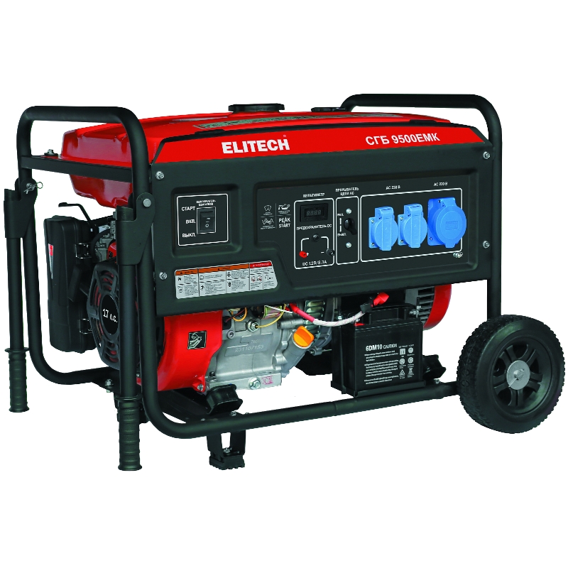 Генератор Elitech СГБ 9500ЕМК