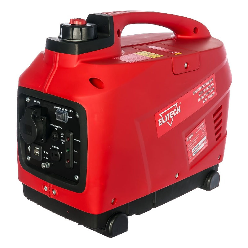 Бензиновый инверторный генератор Elitech БИГ 1000Р Бензиновый инверторный генератор Elitech БИГ 1000Р