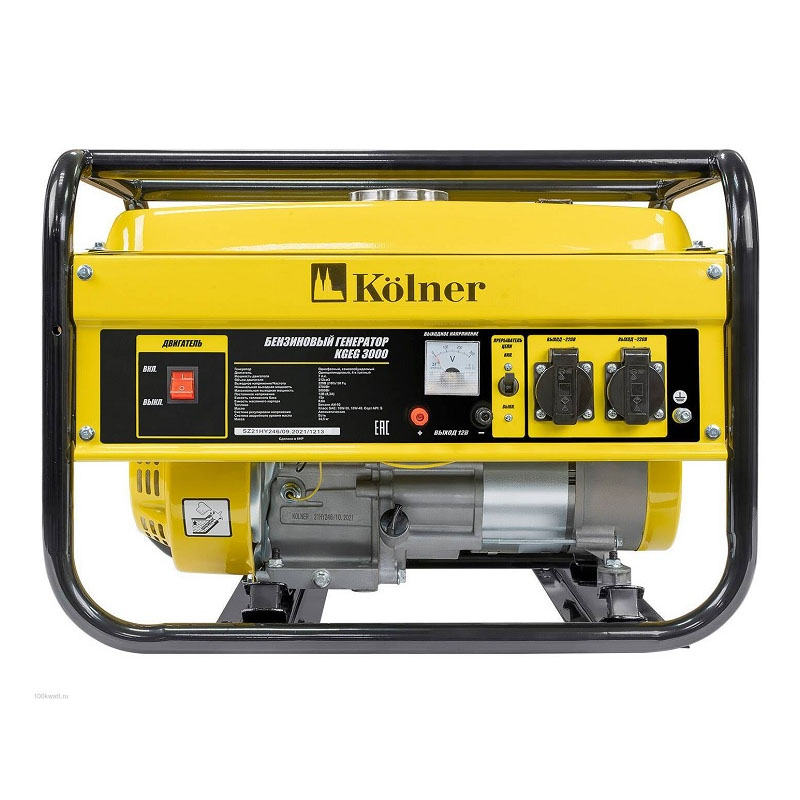 Бензиновый генератор KOLNER КGEG 3000 Бензиновый генератор KOLNER КGEG 3000