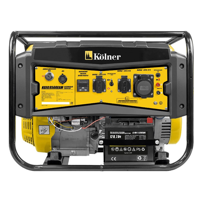 Бензиновый генератор KOLNER КGEG 8500EAM Бензиновый генератор KOLNER КGEG 8500EAM