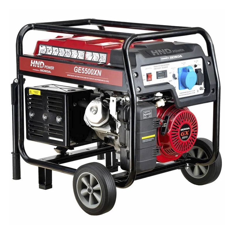 Генератор бензиновый HND GE 5500 XN Генератор бензиновый HND GE 5500 XN