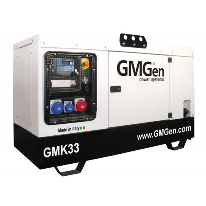 Дизельная электростанция GMGen Power Systems GMK33 (в шумозащитном кожухе) Дизельная электростанция GMGen Power Systems GMK33 (в шумозащитном кожухе)