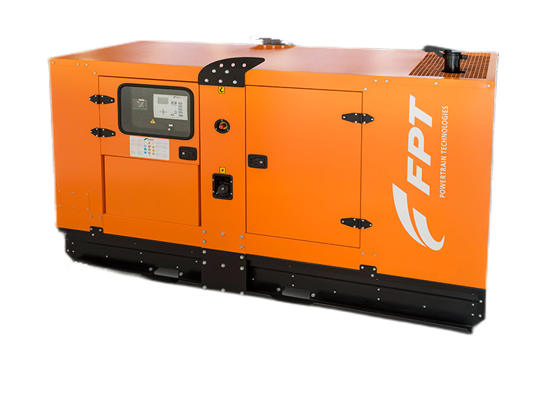 Дизельная электростанция FPT (IVECO) GS F3240 в шумозащитном кожухе Дизельная электростанция FPT (IVECO) GS F3240 в шумозащитном кожухе