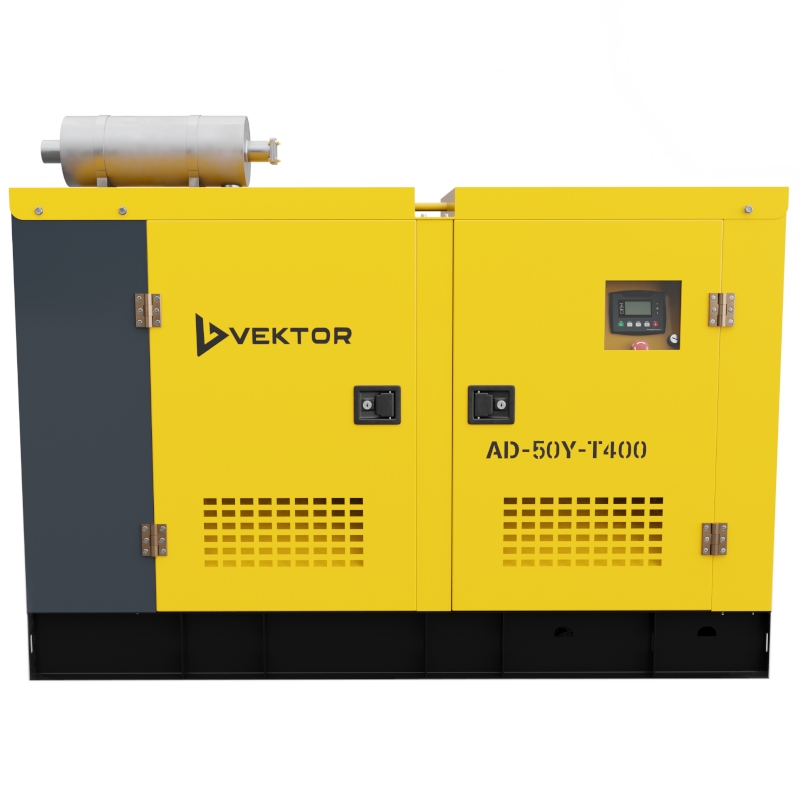 Дизельный генератор Vektor AD-50Y-T400 в шумозащитном кожухе