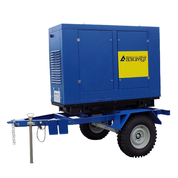 Дизель генератор на шасси ЭД-700-Т400-1РКМ11