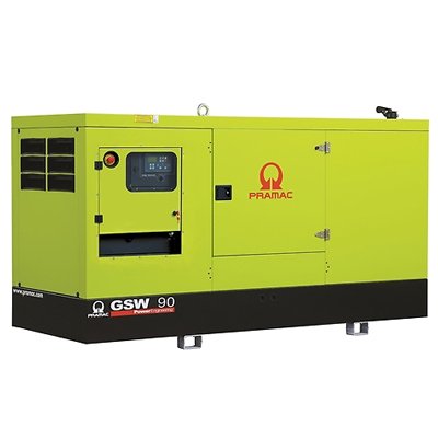 Дизельный генератор PRAMAC GSW110D Mecc Alte трехфазный в кожухе Дизельный генератор PRAMAC GSW110D Mecc Alte трехфазный в кожухе