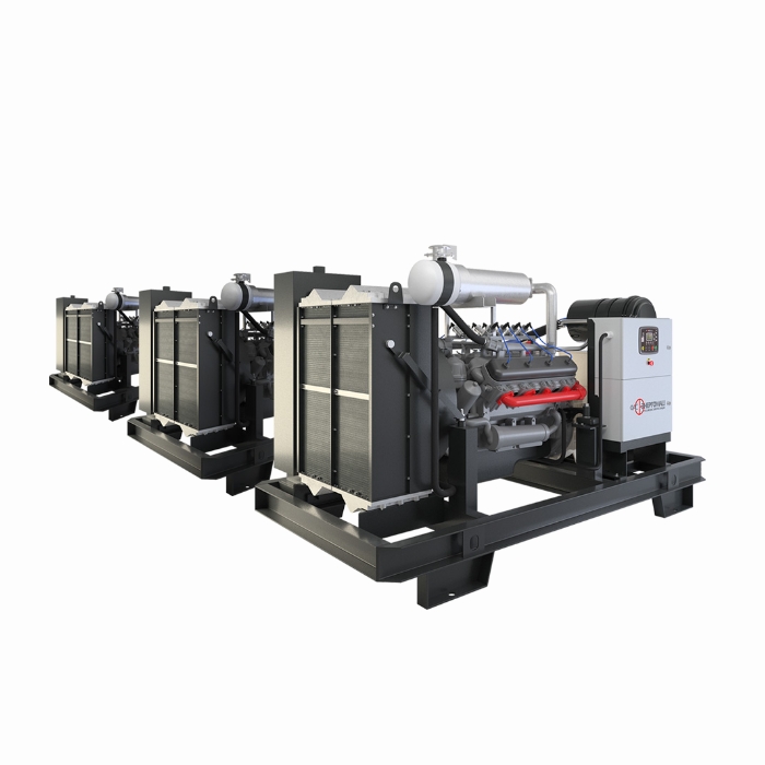 Синхронизированная газопоршневая электростанция ФАС-450-3/ЯС в составе 3*x ФАС 150-3/ЯП Синхронизированная газопоршневая электростанция ФАС-450-3/ЯС в составе 3*x ФАС 150-3/ЯП