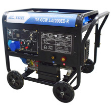 Инверторный бензиновый сварочный генератор TSS GGW 5.0/200ED-R