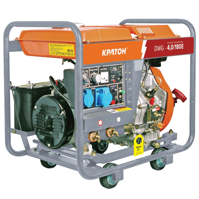 Генератор сварочный дизельный Кратон DWG-4,0/180EW Генератор сварочный дизельный Кратон DWG-4,0/180EW