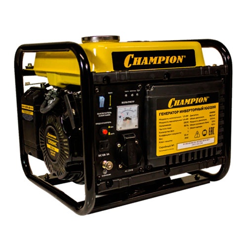 Генератор бензиновый Champion IGG1200 Генератор бензиновый Champion IGG1200