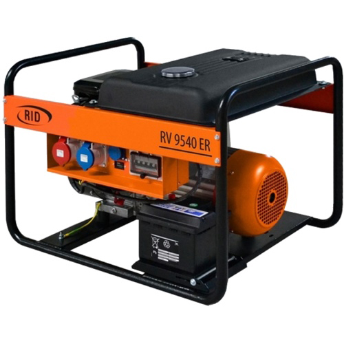 Генератор бензиновый RID RV 9540 ER Генератор бензиновый RID RV 9540 ER