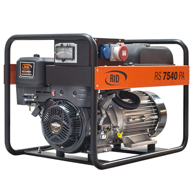 Генератор бензиновый RID RS 7540 PAE