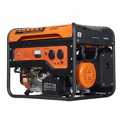 Генератор бензиновый Aurora AGE 6500 D Генератор бензиновый Aurora AGE 6500 D
