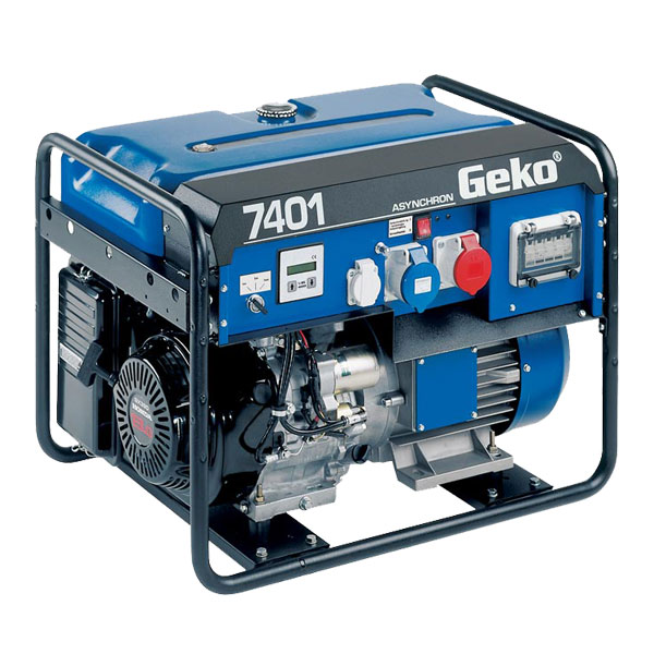 Генератор бензиновый GEKO 7401 E AА/HЕBA (электрический стартер)