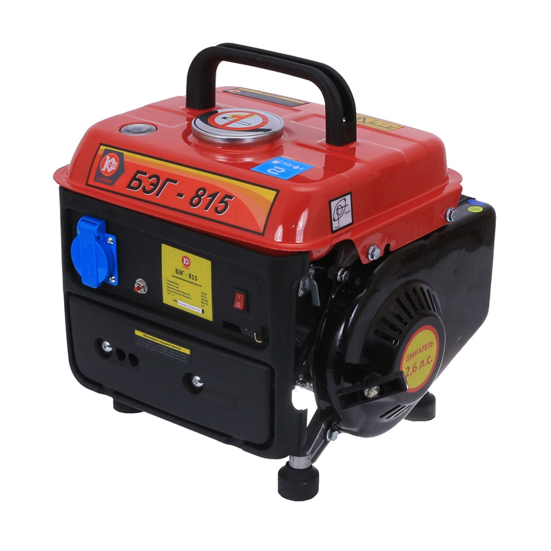 Генератор бензиновый Калибр БЭГ-815 Генератор бензиновый Калибр БЭГ-815