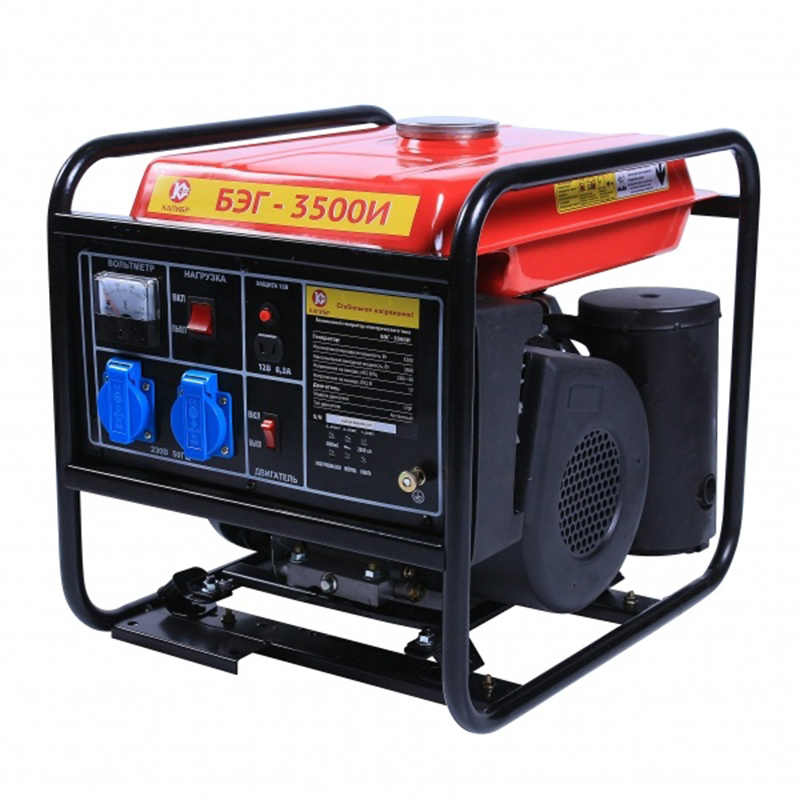 Генератор бензиновый Калибр БЭГ-3500 Генератор бензиновый Калибр БЭГ-3500
