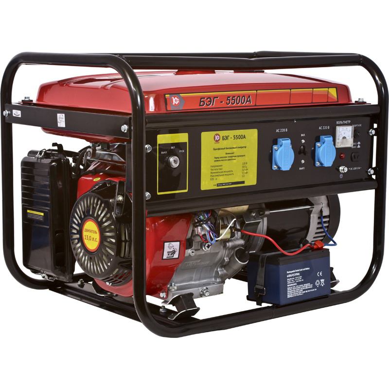 Генератор бензиновый Калибр БЭГ-5500 Генератор бензиновый Калибр БЭГ-5500