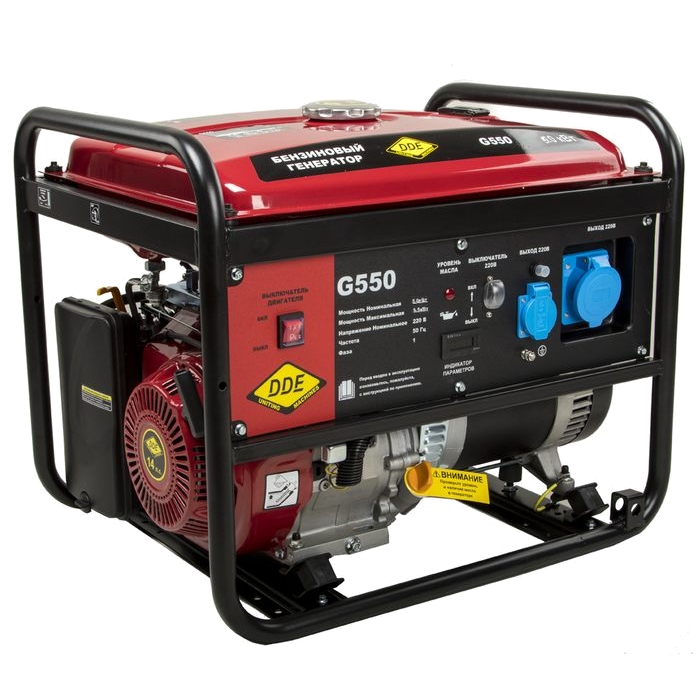 Генератор бензиновый DDE G550 Генератор бензиновый DDE G550