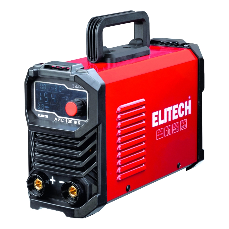 Аппарат сварочный инверторный Elitech АИС 180 ЖК