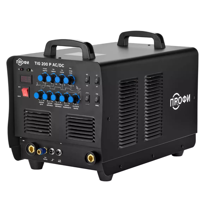 Сварочный аппарат ПТК ПРОФИ TIG 200 P AC/DC Сварочный аппарат ПТК ПРОФИ TIG 200 P AC/DC