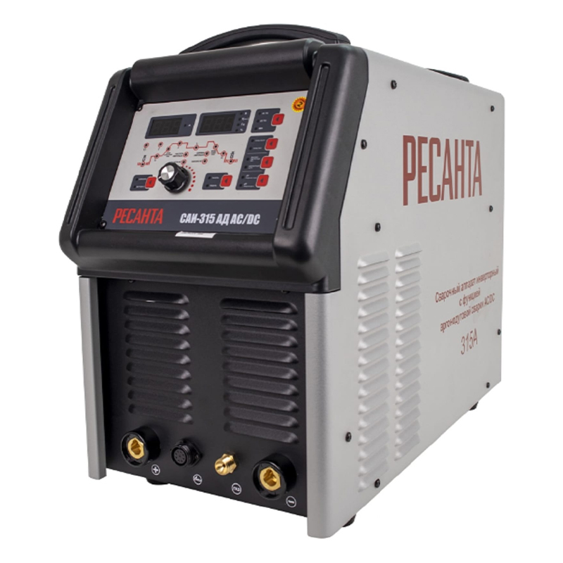 Сварочный аппарат инверторный Ресанта САИ- 315АД (АС/DC) Сварочный аппарат инверторный Ресанта САИ- 315АД (АС/DC)