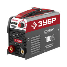 Сварочный аппарат инверторный ЗУБР СА-190К Сварочный аппарат инверторный ЗУБР СА-190К