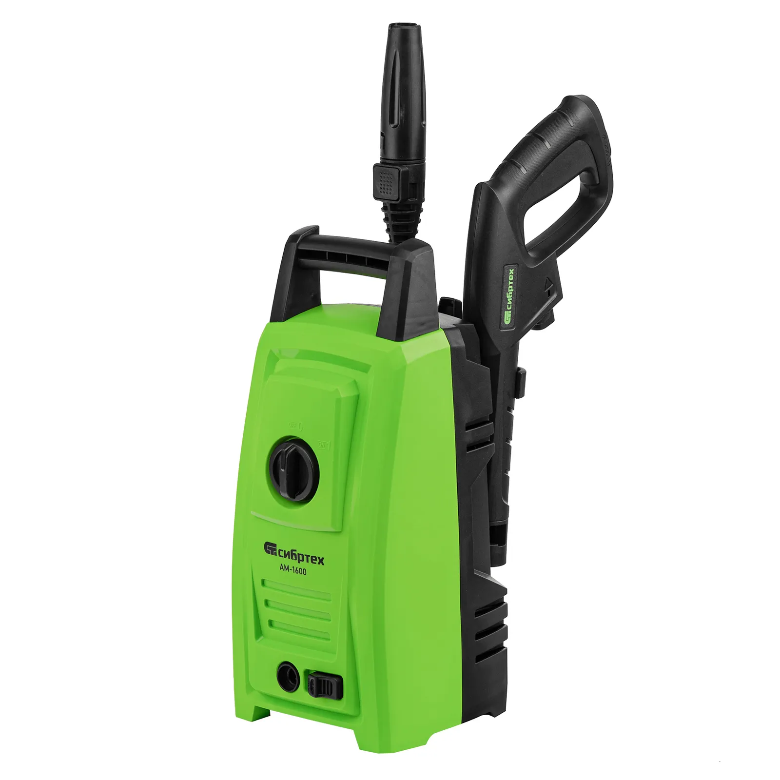 Мойка высокого давления Сибртех АМ-1600, 1600 Вт, 130 бар, 330 л/ч, переносная