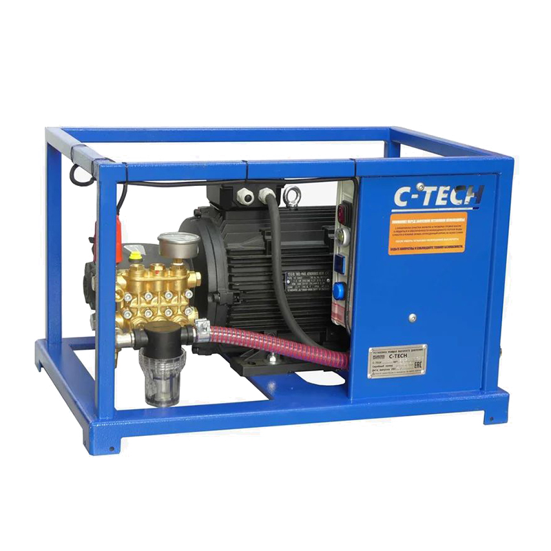 Аппарат высокого давления увеличенной производительности C-TECH NEXT NTR2020 (200 бар, до 1200 л/ч, 7.5 кВт) Аппарат высокого давления увеличенной производительности C-TECH NEXT NTR2020 (200 бар, до 1200 л/ч, 7.5 кВт)