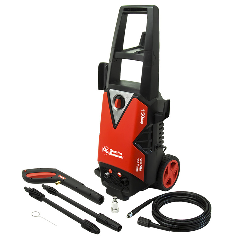Мойка высокого давления Quattro Elementi VERONA 150 Turbo с ротационной насадкой Мойка высокого давления Quattro Elementi VERONA 150 Turbo с ротационной насадкой