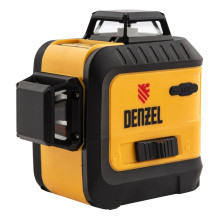 Лазерный уровень мультипризменный Denzel LX 360-2 Red, 30 м, 635 нм, аккумулятор Li 2800 мАч, резьба