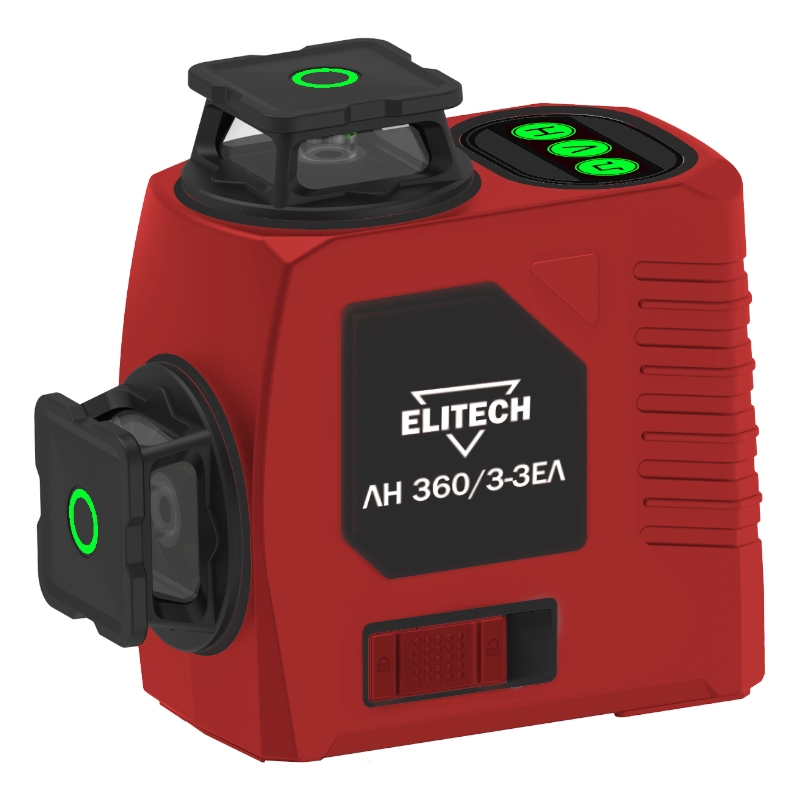 Нивелир лазерный Elitech ЛН 360-3-ЗЕЛ Нивелир лазерный Elitech ЛН 360-3-ЗЕЛ