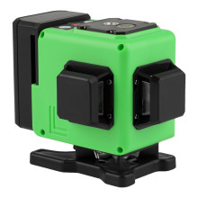 Уровень лазерный AMO LN 3D-360-3 с калибровкой с зеленым лучом