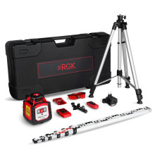 Комплект ротационного нивелира с элевационным штативом RGK SP-100 COMBO Комплект ротационного нивелира с элевационным штативом RGK SP-100 COMBO
