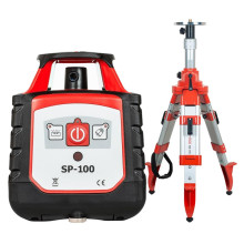 Комплект ротационный нивелир RGK SP-100 с калибровкой + элевационный штатив RGK SH-170 Комплект ротационный нивелир RGK SP-100 с калибровкой + элевационный штатив RGK SH-170