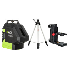 Комплект лазерный уровень RGK PR-81G с калибровкой + штатив RGK LET-150 кронштейн RGK K-7 Комплект лазерный уровень RGK PR-81G с калибровкой + штатив RGK LET-150 кронштейн RGK K-7