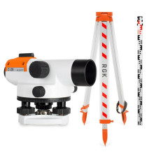 Комплект оптический нивелир RGK C-28 с поверкой + штатив S6-N + рейка AMO S5 Комплект оптический нивелир RGK C-28 с поверкой + штатив S6-N + рейка AMO S5