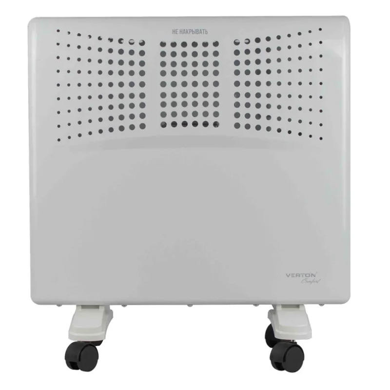 Конвектор Verton Comfort CR-1000 (220В,1000/500Вт,рег. термостат, напол./настен. крепление) Конвектор Verton Comfort CR-1000 (220В,1000/500Вт,рег. термостат, напол./настен. крепление)