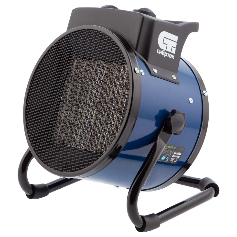 Тепловая пушка, керамический нагреватель K3, 3 режима, 230В, 1500/3000 Вт Сибртех Тепловая пушка, керамический нагреватель K3, 3 режима, 230В, 1500/3000 Вт Сибртех