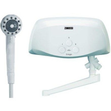 Проточный водонагреватель электрический для дачи Zanussi 3-logic TS (6,5 kW) - душ+кран