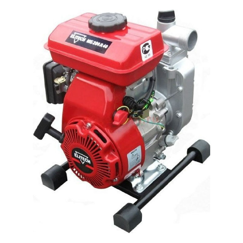 Мотопомпа бензиновая Elitech МБ 200 Д 40 Мотопомпа бензиновая Elitech МБ 200 Д 40