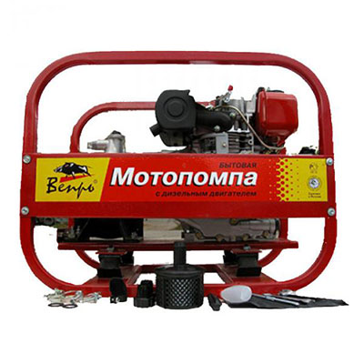 Мотопомпа Вепрь МП 120 ДЯ (пожарная)