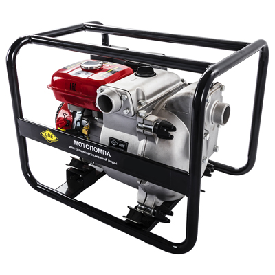 Мотопомпа бензиновая грязевая DDE PTR80K