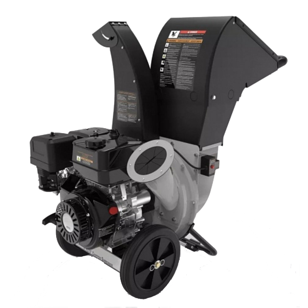 Измельчитель-шредер бензиновый ZIMANI CS11D (12,5кВт/17л.с;270см3;Dветок 125 мм;эл и р.старт)